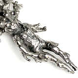 Mandrake Woman Pewter Pendant from Green Girl Studios 1-3/4"  #G562