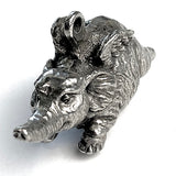 Flying Elephant Pewter Pendant 1 -3/8" from Green Girl Studios #G206