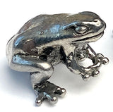 Poison Dart Frog Pewter Pendant / Figurine 7/8" from Green Girl Studios #G529