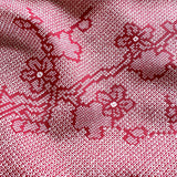 LAST YARD, Reaching Branches Wool Blend Vintage Kimono Fabric From Japan   #133