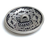 Mountain Sun Nickel Silver Concho Button, 25mm /  1"  #SWC-128