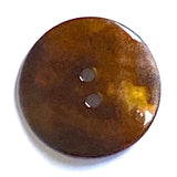 Re-Stocked, Brown 7/8" Shiny Agoya Shell Button  #1240
