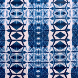 'Shibori Diamond Indigo' Cotton Print of Shibori, by Kim Eichler-Messmer, 44" Wide, By the Yard # 1445