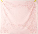 'Edelweiss' Pink, Organic Cotton Double Gauze from Japan by Nani Iro, 41" Wide By the Yard