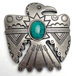 Silver Cheyenne Extra Large Engraved Concho 3 Screwback #SW-126 – The  Button Bird