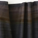 Touch a Cord Black-Brown, Cotton/Silk Blend, Naomi Ito/Nani Iro Japan, 47" Wide By the Yard #391 C