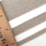 Linen Ribbon, Natural Flax, 5 widths, by the Yard