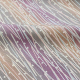 Pastel Rainstorm Crepe Vintage Kimono Silk 6" x 73"   #4638