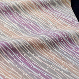 Pastel Rainstorm Crepe Vintage Kimono Silk 6" x 35"   #4638