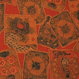 SALE Wabi Sabi Cards Crepe Kimono Silk Pieces 13.5" x 47"  #4003