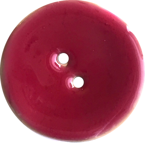 Magenta Shiny Large Coconut Button, 1-3/16" or 1-9/16"
