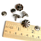 Nickel Silver Umbrella Repousse RIVET Back 5/8"  # WN213-R