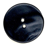 Large Black Velvet Agoya Shell 1-1/8" 2-hole Button,  #1204