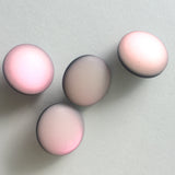 Pink Pastel Glow Shank Button, Rose Petal, 7/16" or 5/8"