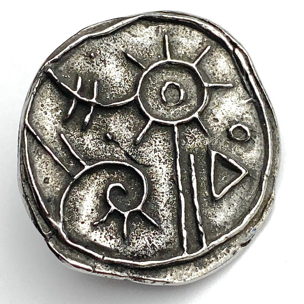 Re-Stocked at Lower Price, Magic Button from Green Girl Studios 15/16" Pewter #G318