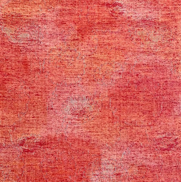 Cabernet Turmeric Sunset Iridescent Kimono Silk By the Yard  #323