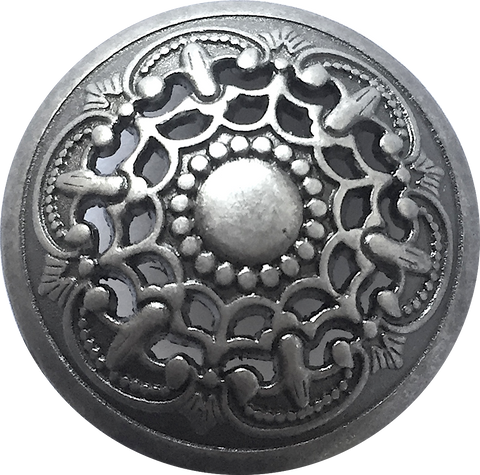 Steel Metal Convex Shank Button, Skacel