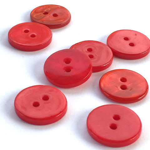 1/2 Red Buttons, 3 Packages