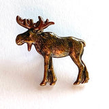 Moose Button, Antique Bronze Metal 7/8" by Susan Clarke  #SC-235