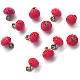 Vintage Red Glass-Berries from Japan 1/4" Tiny #GL360