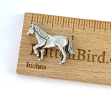 Pewter Horse from Danforth, 1.25" 31mm Button  #DN-130