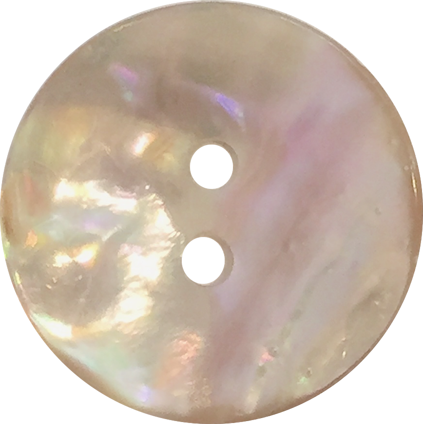 Beige Shell Button Golden Beige Rainbow Natural Abalone 7/8