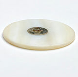 Horse Button: Mom and Foal Mother of Pearl 1-3/8" Artisan Made #SC-1489 Susan Clarke