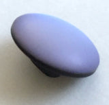 Blue Violet Pastel Glow Shank Button, 5/8" 15mm larger size
