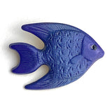 Fish Button Blue by Susan Clarke   7/8"  # SC-617