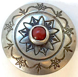 Red Bead Canyon, Southwest Concho Button, 7/8" #SW-73