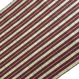 SALE Soft Cabernet Stripe Vintage Kimono Silk by the Yard  #224