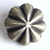 Nickel Silver Umbrella Repousse Button 1"  # WN216