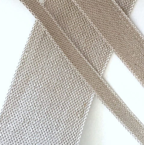 Linen Ribbon, Frayed ribbon, 4”, 2”, 1”, 5 yards
