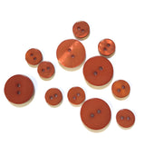 Copper River Shell 5/8" 2-hole Button, Pack of 8 for $8.00  #1769