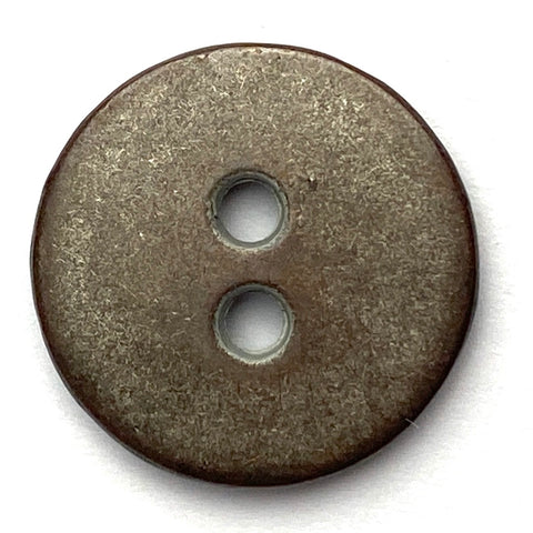 Neture Button SALE Gunmetal Mottled White 2-Hole 5/8
