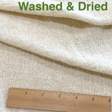 Handwoven Natural Mid-Weight Cotton Khadi from Bangladesh, by the Yard #HL003