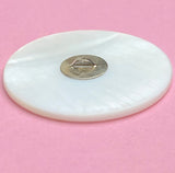 Roses Mother of Pearl Button by Susan Clarke, 1-3/8" #SC-1201