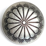 Concho Sunflower Button 13/16", Made in CO  #SW-23 / SW-86