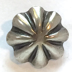 Silver Umbrella Flower w. Snap-On Rivet 3/4" # WN214Rivet