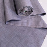 SALE Gray Purple Heather Solid Vintage Handwoven Tsumugi Kimono Silk from Japan by the Yard #407