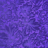 SALE Silk Chiaroscuro Jacquard in Black Hyacinth, By the Yard. #613