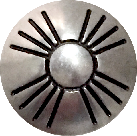 Concho Button Sun Zia Symbol, 3/4 #SW-12 – The Button Bird