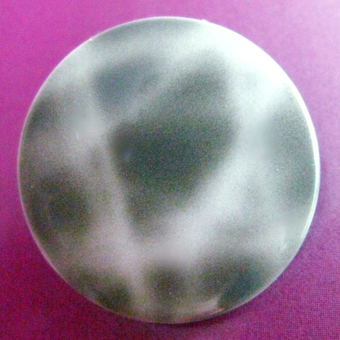 Black And Grey Marble Shank Button 23mm