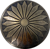 Mesa Sunflower Concho Button Dark-Toned Brass, 13/16",  # SW-82