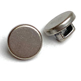 Tiny Silver Spot Button 5/16" #SWC-94